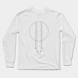 Abstract Geometric Long Sleeve T-Shirt
